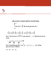 Trắc Nghiệm Môn Toán cao cấp | Đại học Ngoại Thương