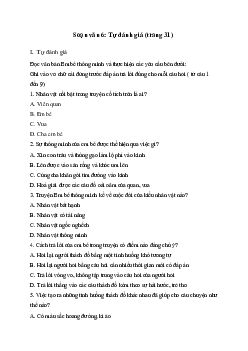 Soạn bài Tự đánh giá: Em bé thông minh - Cánh Diều 6