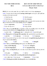 Đề thi thử tốt nghiệp THPT 2025 môn Giáo dục Kinh tế và Pháp luật bám sát đề minh họa - Đề 36