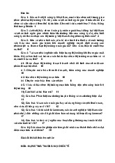 Câu hỏi tự luận Marketing Môn Marketing thương mại Quốc Tế | Trường Đại học Tài chính - Marketing