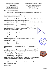 Đề thi toán 9 vào 10 tỉnh Ninh Bình