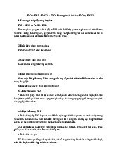 FeO + HCl → FeCl2 + H2O | Phương trình hoá học FeO ra FeCl2