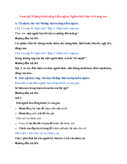 Soạn bài Những tình huống hiểm nghèo Ngắn nhất | Ngữ Văn 7 Chân Trời Sáng Tạo tập 1