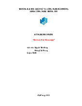 Đặc Tả Hệ Thống Tìm Kiếm Google | Công Nghệ Thông Tin | Đại học Quản lý và Công nghệ Hải Phòng