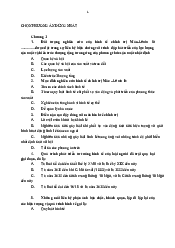 Câu hỏi trắc nghiệm môn Kinh tế chính trị Mác-Lênin | Học viện Chính sách và Phát triển