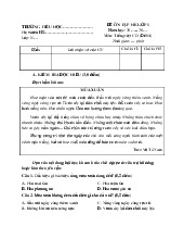 Bài tập hè lớp 1 lên lớp 2 môn Tiếng Việt Cánh Diều - Đề 4