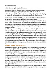 Lý thuyết về giao dịch dân sự | Trường Đại học Luật - Đại học Quốc gia Hà Nội