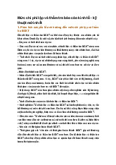 Mức chi phí lập và thẩm tra báo cáo kinh tế - kỹ thuật mới nhất