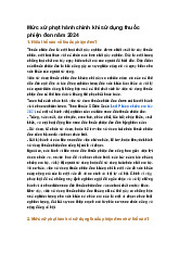 Mức xử phạt hành chính khi sử dụng thuốc phiện đen năm 2024