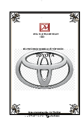 Bài thu hoạch nhóm về tập đoàn Toyota - Nguyên lý Marketing | Trường Đại học Kinh tế, Đại học Quốc gia Hà Nội