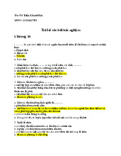 Đề cương môn Quản trị học - trường đại học kinh tế- tài chính thành phố Hồ chí minh