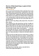 Địa chỉ, số điện thoại Công an quận Lê Chân (Hải Phòng) là gì?