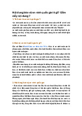 Nội dung bảo vệ an ninh quốc gia là gì? Gồm mấy nội dung?