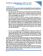 Tài liệu ôn tập Vật lí đại cương | Đại học Bách Khoa Hà Nội