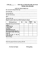 Giấy xác nhận thực tập | Đại học Thái Nguyên