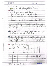 Tài liệu Lần Thứ 3: Hướng Dẫn Giải Bài Tập | Môn Toán cao cấp - Đại học Ngoại Thương