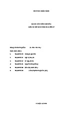 Bài thi kết thúc học phần môn Hệ thống thông tin quản lý | Học viện Ngân hàng