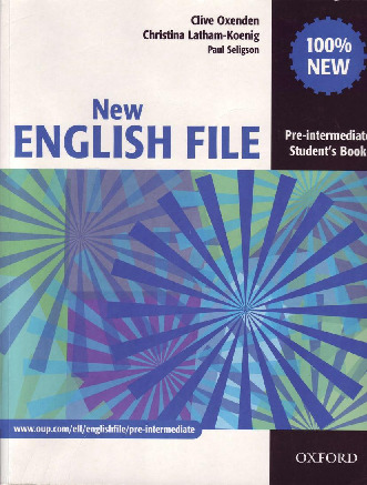New English File Pre-intermediate Student's Book (2005) – Giáo trình môn English A1 | Học viện Phụ nữ Việt Nam