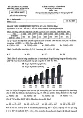 Đề học kì 1 Toán 10 năm 2025 – 2026 trường THPT Bình Thủy – Cần Thơ
