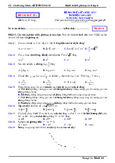 05 đề thi thử giữa học kì 2 môn Toán 11 năm học 2024 – 2025 có đáp án