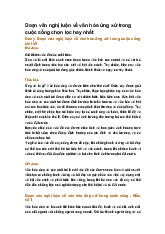 Đoạn văn nghị luận về văn hóa ứng xử trong cuộc sống chọn lọc hay nhất