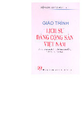 Giáo trình Lịch sử Đảng Cộng sản Việt Nam | Trường Đại học Kinh tế Quốc dân