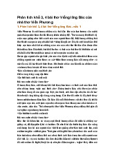 Phân tích khổ 3, 4 bài thơ Viếng lăng Bác của nhà thơ Viễn Phương