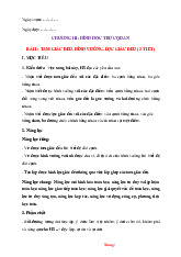 Giáo Án Hình Học 6 Cánh Diều Học Kỳ 1 Theo Công Văn 5512