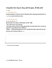 Công thức tính công và công suất đơn giản, dễ hiểu nhất - KHTN 9