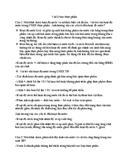 Đề cương Vật lý học thực phẩm | Đại học Bách khoa Hà Nội