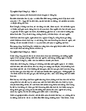 Tả nghệ sĩ hài Công Lý | Tập làm văn 5 kết nối tri thức