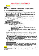 Đề cương môn tài chính tiền tệ  đáp án | Học viện Nông nghiệp Việt Nam