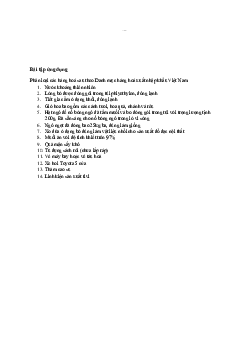 Bài tập ứng dụng luật thương mại quốc tế