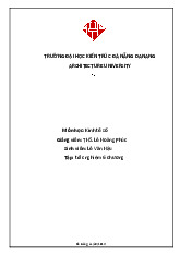 Trắc nghiệm giữa kỳ môn Kinh tế số | Trường Đại học Kiến trúc Đà Nẵng