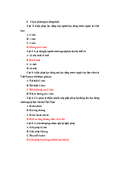 Câu hỏi ôn tập - Luật kinh tế | Trường đại học Lao động - Xã hội