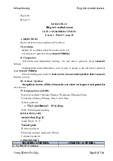 Giáo án môn Tiếng anh lớp 4 - Unit 4: My birthday party | Bộ sách Global Success | Tiểu học ( Chương trình mới)