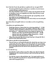 Câu hỏi ôn tập và giải đáp quan trọng môn Tâm lí học QTKD | Học viện Phụ nữ Việt Nam