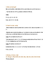 Ước là gì? Bội số là gì? Cách tìm ước và bội? - Toán 6