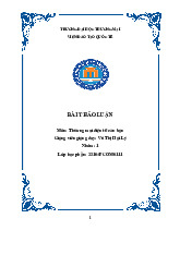 Tìm hiểu về ví điện tử VNPAY | Bài thảo luận Thương mại điện tử căn bản