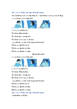 Giải VBT môn Tiếng việt 2 -  Bài Ôn tập 5 | Chân trời sáng tạo