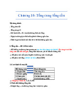 Chương 10 Tổng cung và Tổng cầu Môn Kinh tế vĩ mô | Đại học Kinh Tế Quốc Dân