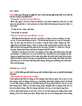 Ma trận ôn thi Môn Triết học Mác - Lênin | Đại học Bách Khoa Hà Nội