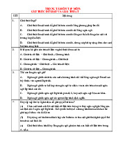 Đề Cương Ôn Tập Môn Cấu trúc dữ liệu và giải thuật | Trường Cao đẳng Kinh tế Công nghiệp Hà Nội
