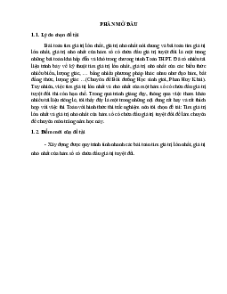 Tìm giá trị lớn nhất, giá trị nhỏ nhất của hàm số có chứa dấu giá trị tuyệt đối Toán 12