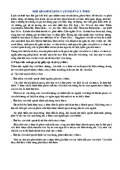Mối quan hệ giữa vật chất và ý thức - Triết học Mác-Lênin | Học viện Cán bộ Thành phố Hồ Chí Minh