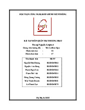 Bài tập đề tài Trung Nguyên Legend môn Quản trị thương hiệu | Học viện Công Nghệ Bưu Chính Viễn Thông