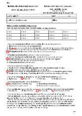 Đề thi giữa HK1 năm học 2020–2021 môn Hệ Điều Hành | Trường Đại học Công nghệ thông tin, Đại học Quốc Gia thành phố Hồ Chí Minh