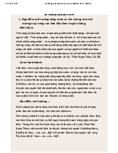 Đề cương tự luận môn cơ sở văn hóa| Trường Đại học Hà Nội