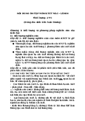 Đề cương Kinh tế chính trị final | Trường Đại học CNTT Thành Phố Hồ Chí Minh
