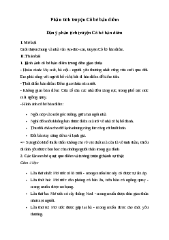 Văn mẫu lớp 6: Phân tích truyện Cô bé bán diêm của nhà văn An-đéc-xen | Kết nối tri thức